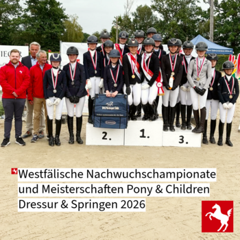 Westfälische Nachwuchschampionate und Jugendmeisterschaften 2026