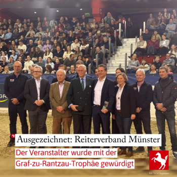 Graf-zu-Rantzau-Trophäe für den Reiterverband Münster