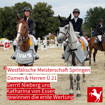 Westfälische Meisterschaften Springen 2025