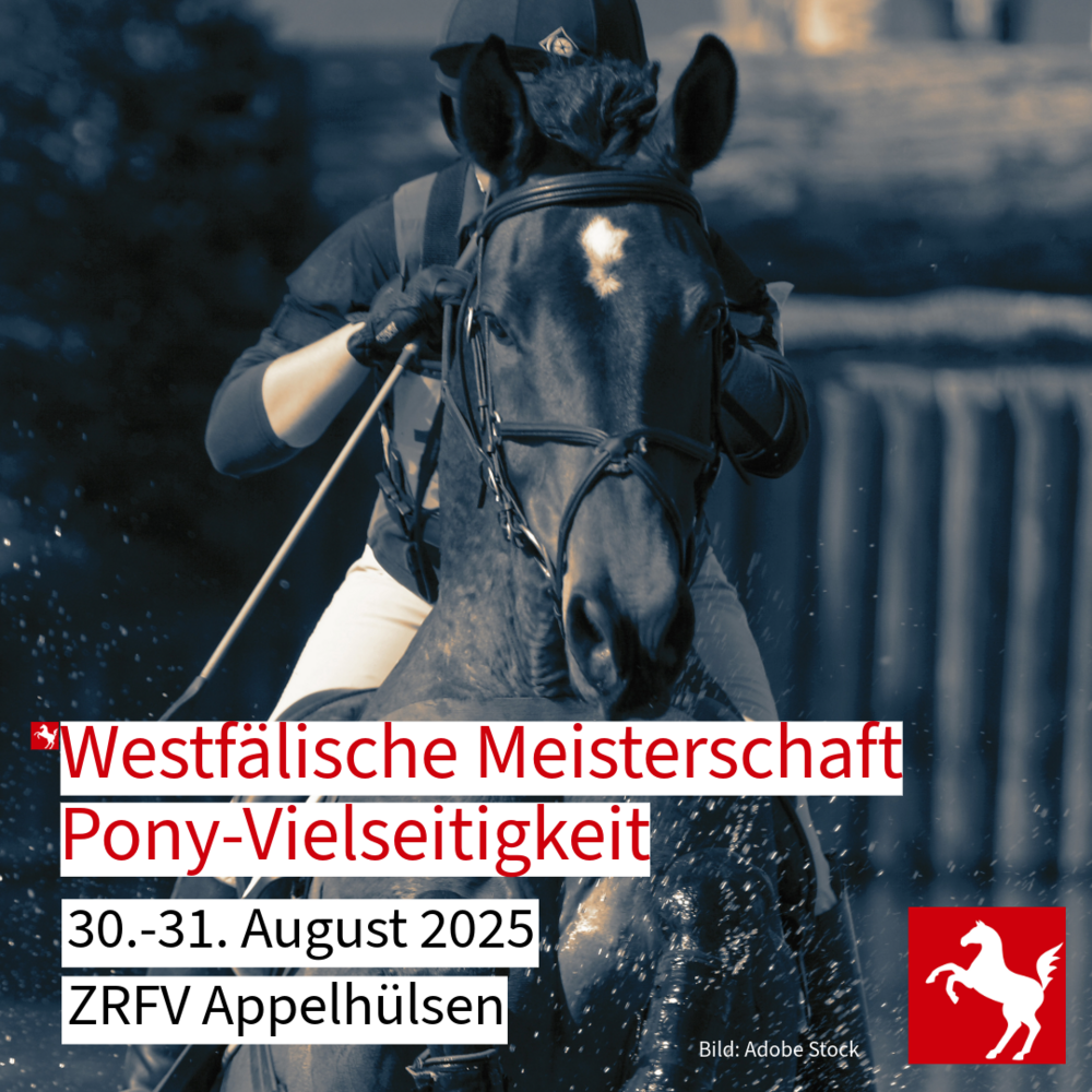 Westfälische Meisterschaft Pony-Vielseitigkeit 2025